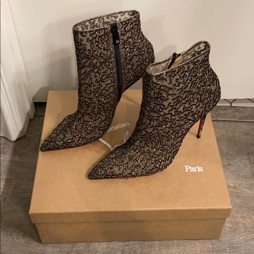 Christian Louboutin booties ✨✨✨